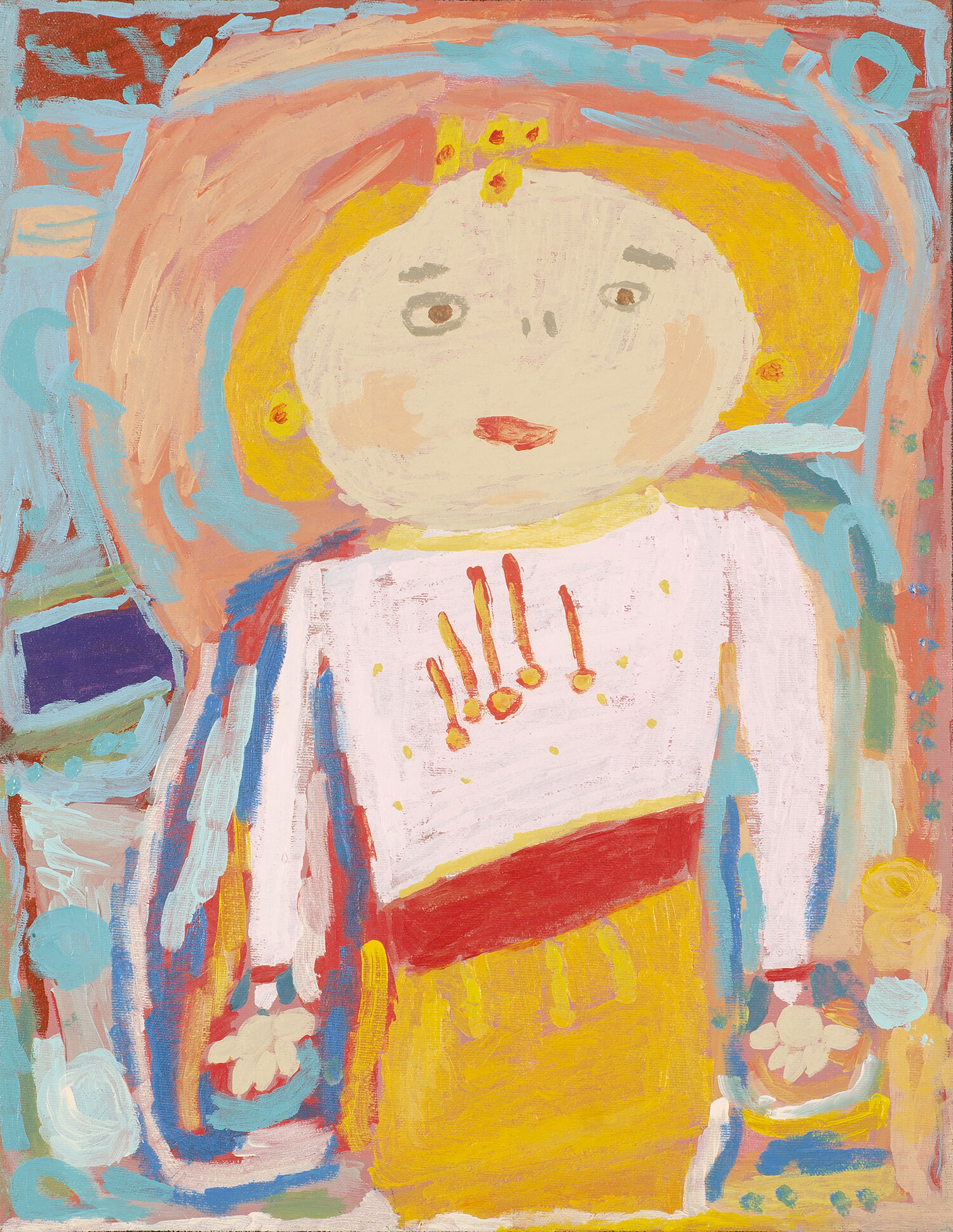 Chris Maveety, The Princess Doll, 14” x 18”, acrylic on canvas
