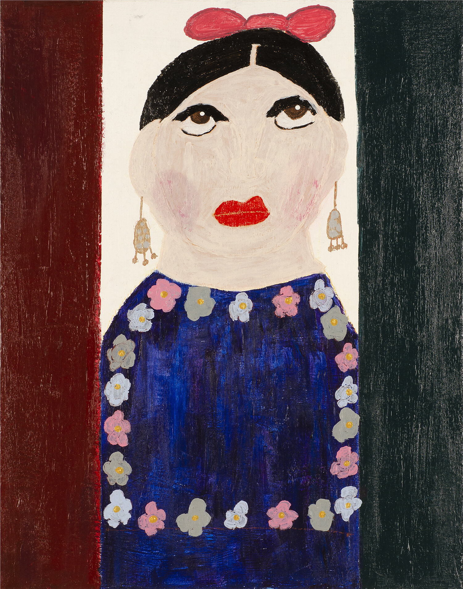 Analisa Kiskis, Frida Khalo Mayor of Mexico, 11” x 14”, acrylic on cradled board.