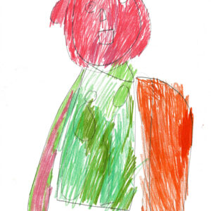 5x7 Greeting Card, 'Trump on the Run' by Doug Garrow