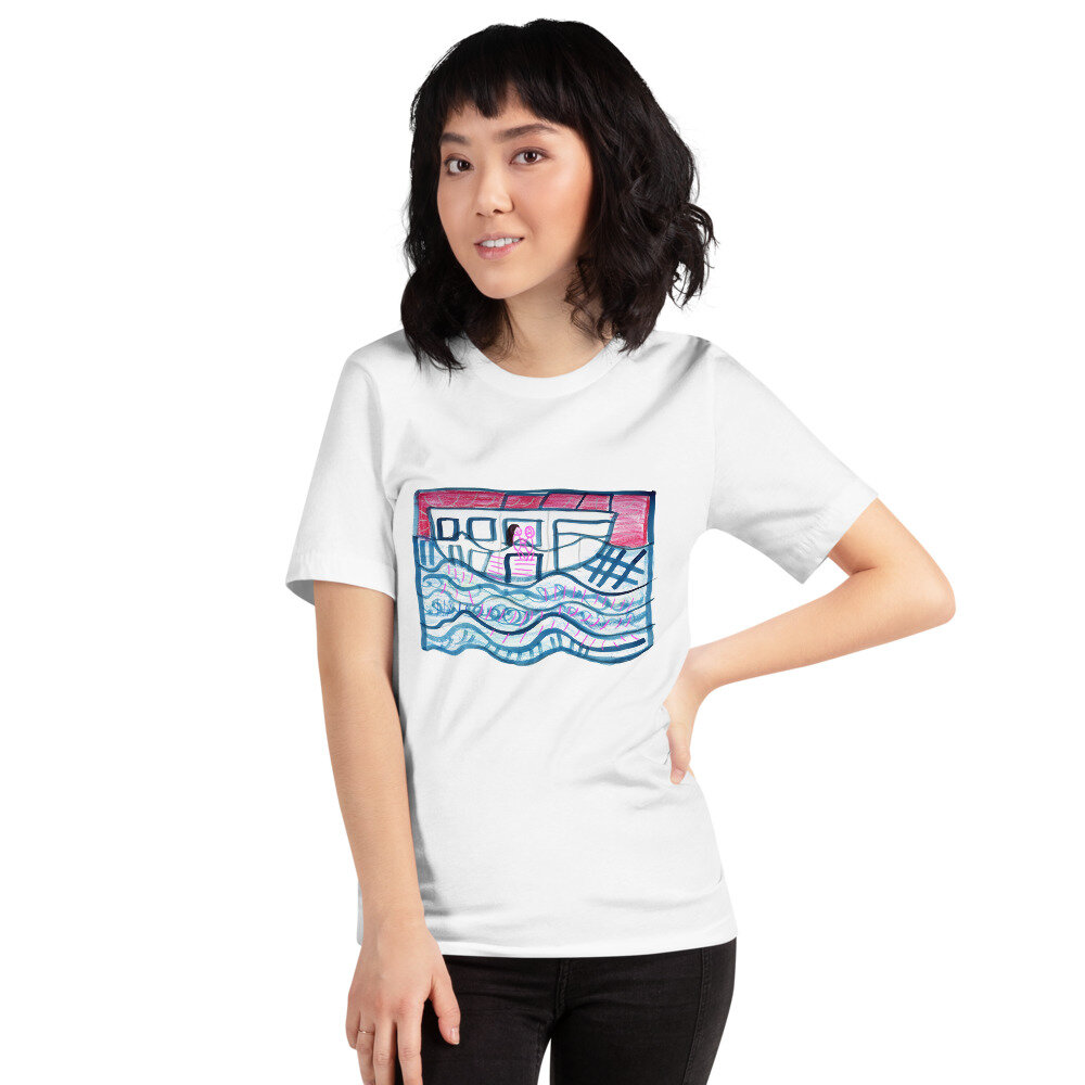 'Love Boat' Short-Sleeve Unisex T-Shirt by Marika Smart