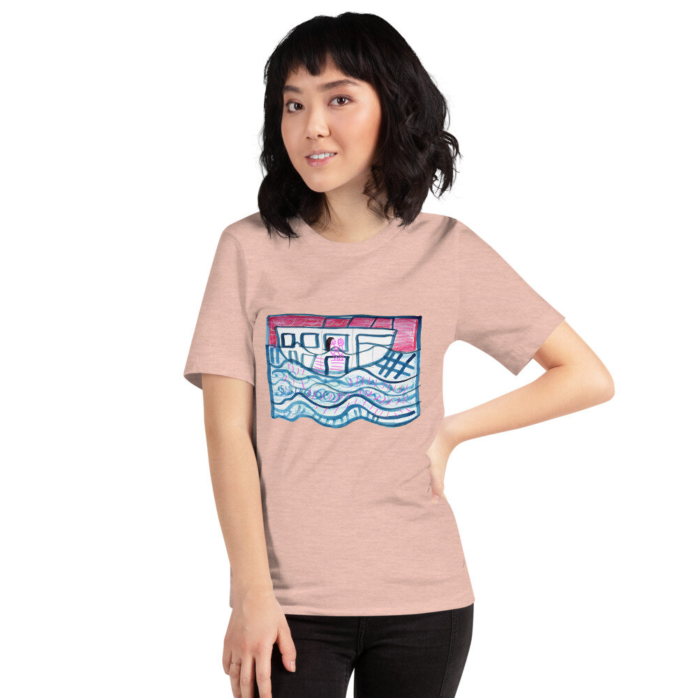 'Love Boat' Short-Sleeve Unisex T-Shirt by Marika Smart