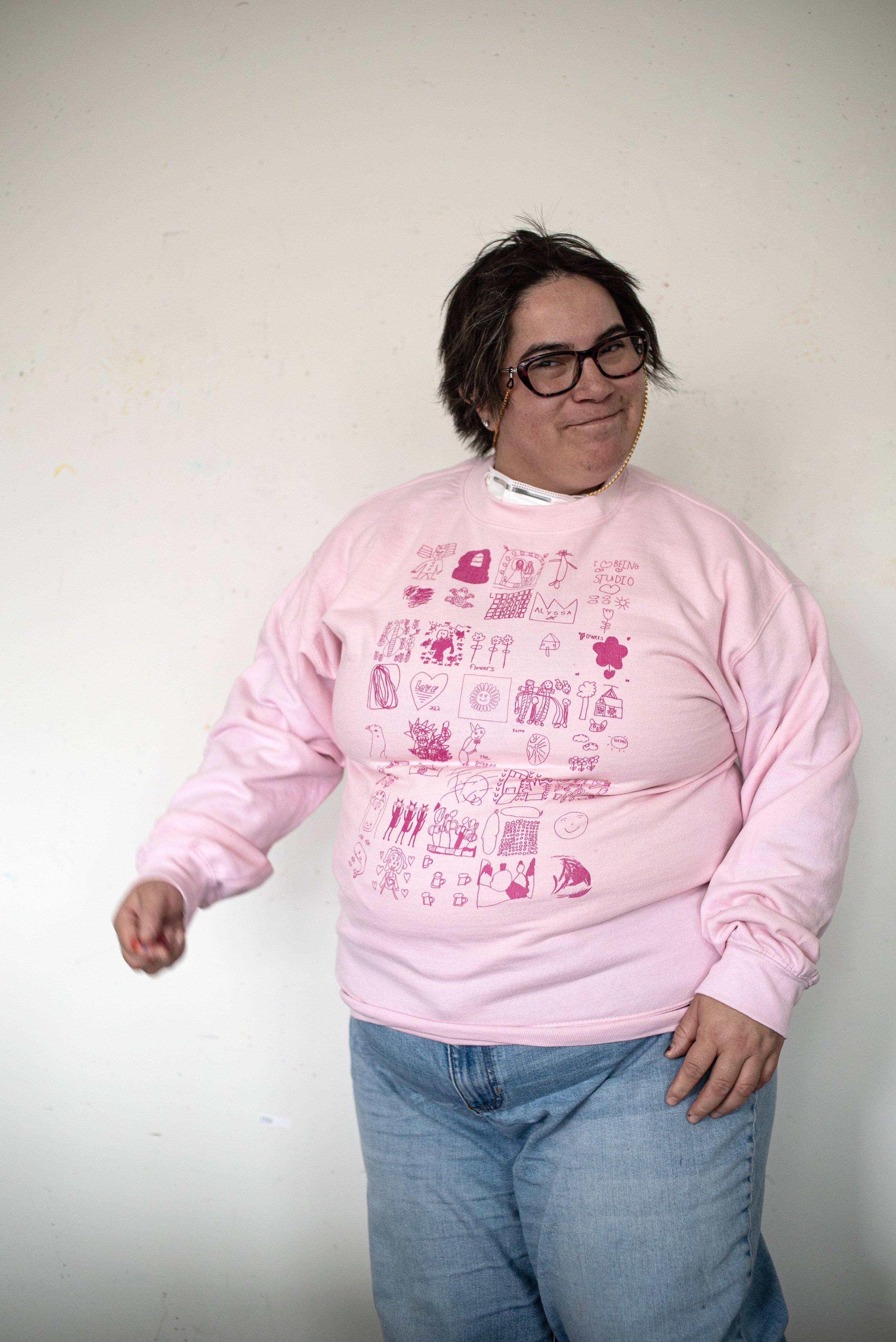 BEING's 20th Anniversary Unisex Sweatshirt (Pink)